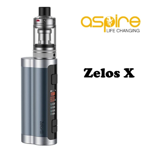 aSpire Zelos X 80W Grip Full Kit Gunmetal