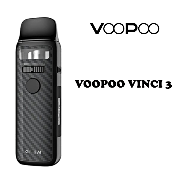 VOOPOO VINCI 3 50W grip 1800mAh Carbon Fiber Black