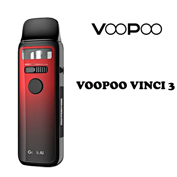VOOPOO VINCI 3 50W grip 1800mAh Aurora Red