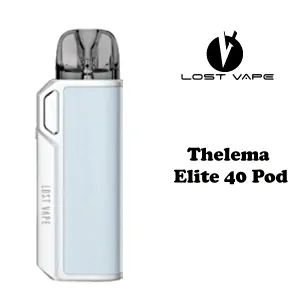 Lost Vape Thelema Elite 40 Pod elektronická cigareta 1400mAh Silver Blue 