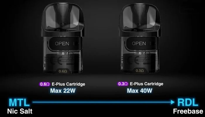 Lost Vape Thelema Elite 40 Pod elektronická cigareta 1400mAh Black Carbon 